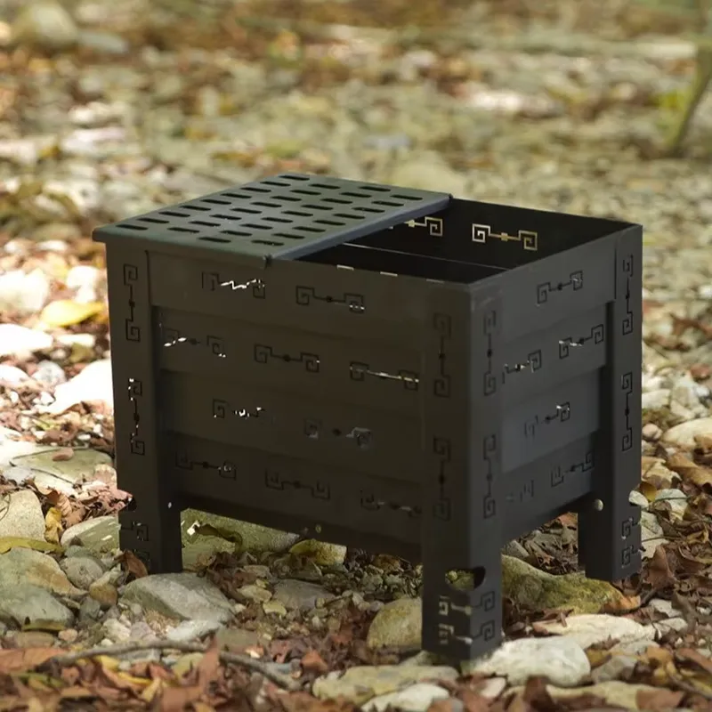 Outdoor Camping Stove - Multifunctionele campinghaard, opvouwbaar en draagbaar, perfect