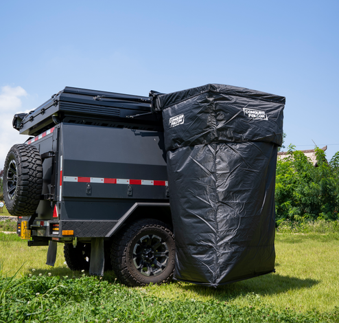 Outdoor Camping Car Tent - Draagbare buitencampingdouchetent autotent voor gemakkelijke draagbare