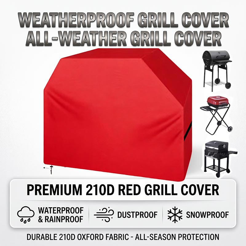 Outdoor Camping Stove - 210D BBQ-afdekking, stofdicht, waterdicht, verdikt, beschermende