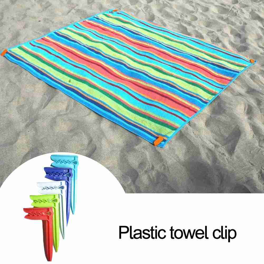 Outdoor Camping Rug - 10 Stuks Strandlaken Clip Camping Mat