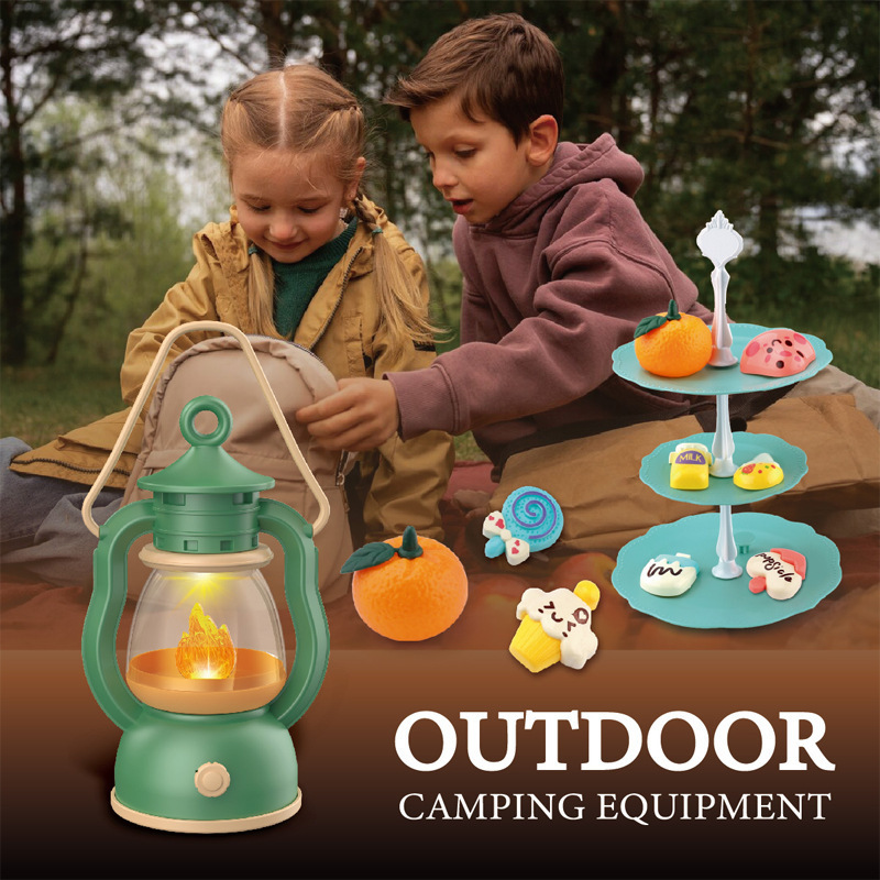 Outdoor Y Camping - Campingset voor kinderen Kampvuur Fantasiespel Peuterspeelgoed