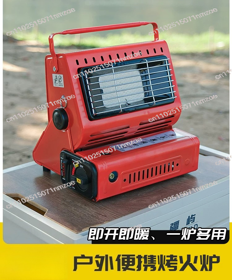 Outdoor Camping Stove - Verwarmingstoestel Reizen Kamperen Wandelen Picknickuitrusting Tweeledig