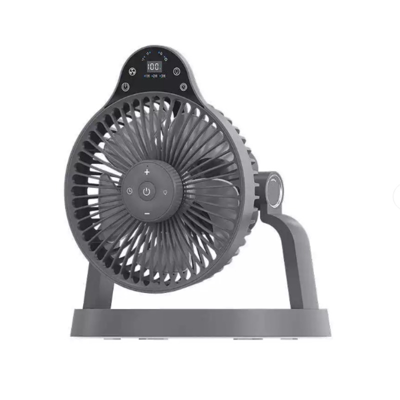 Outdoor Camping Fans - Multifunctionele buitenventilator met geïntegreerde verlichting, draagbaar