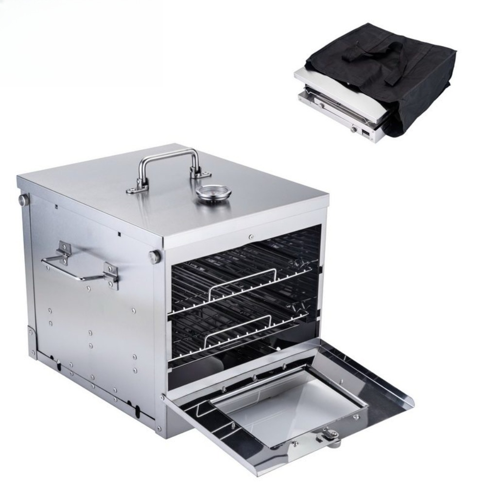 Outdoor Camping Stove - Buitenkampeerfornuis, kooktoestel van roestvrij staal, volledig