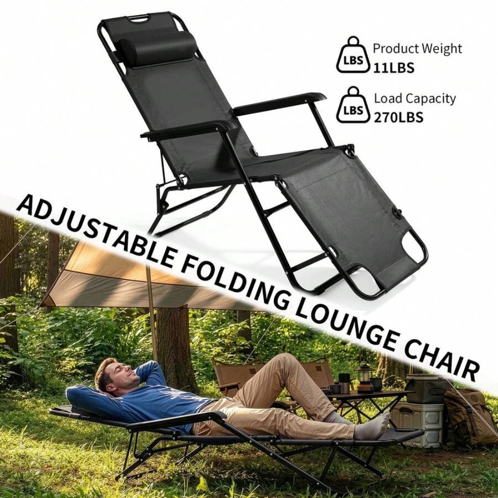 Robuuste draagbare campingstoe - Outdoor Camping Lounge Chairs recensie en prijs