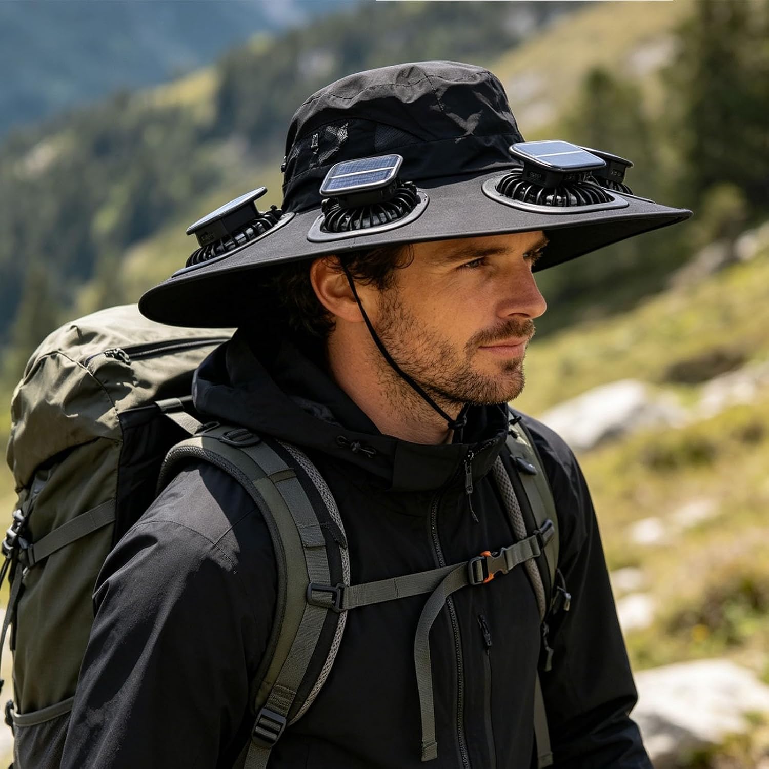 2026 Hot Summer 6 Fans Visor C - Outdoor Camping Fans recensie en prijs