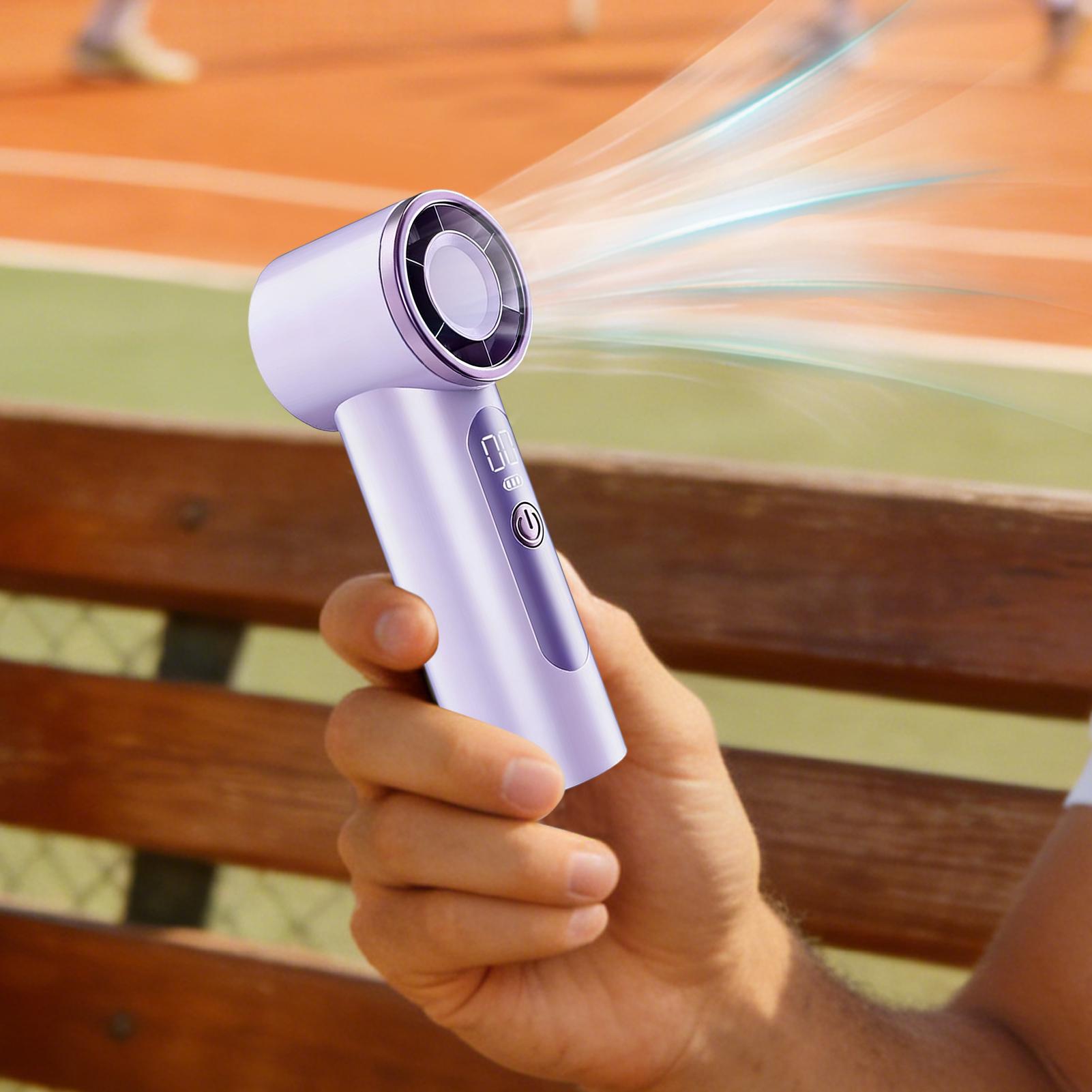 USB oplaadbare mini-handventil - Outdoor Camping Fans recensie en prijs