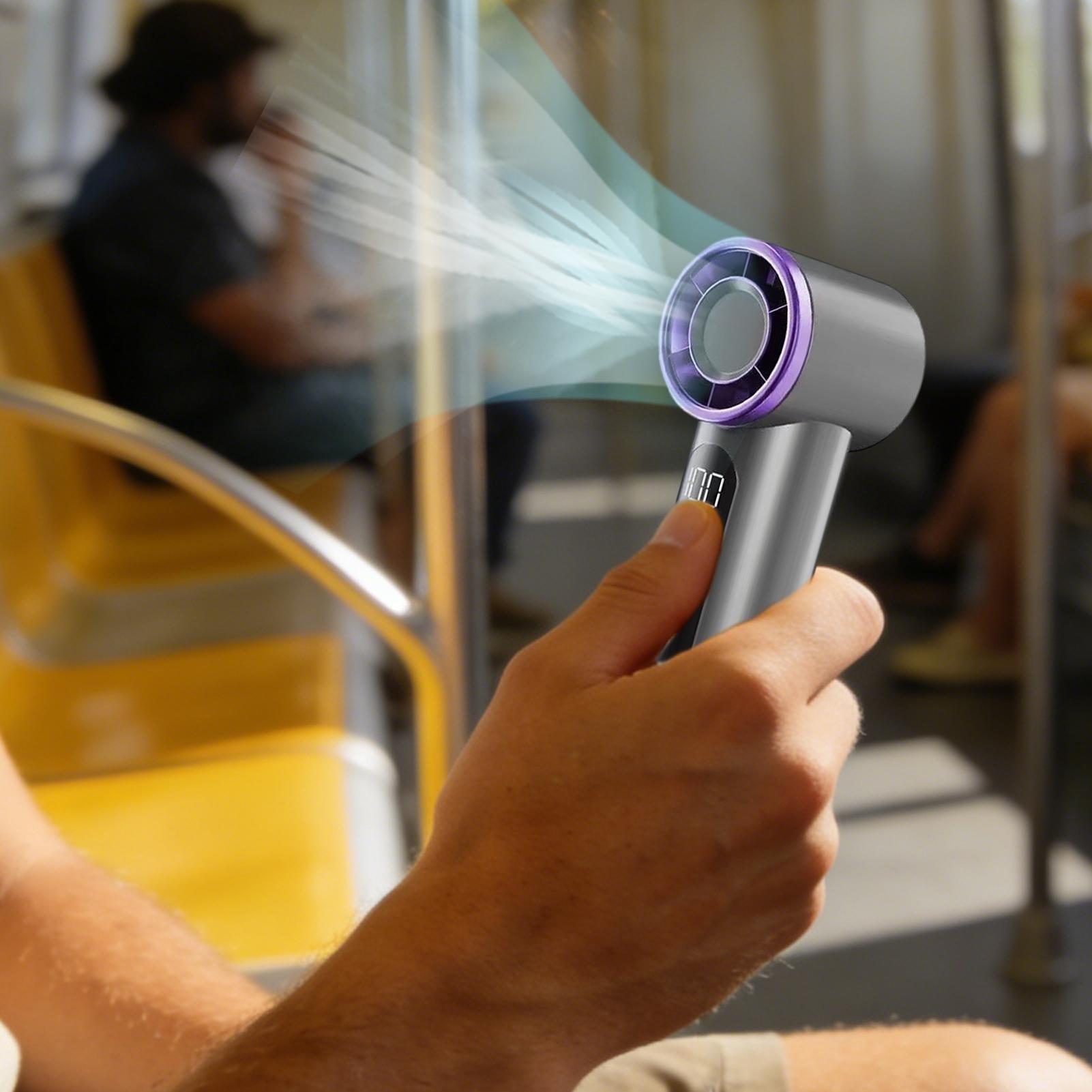 USB oplaadbare mini-handventil - Outdoor Camping Fans recensie en prijs