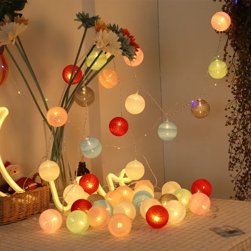 LED-katoenen ballen Lichtsling - Outdoor Camping Lights String recensie en prijs