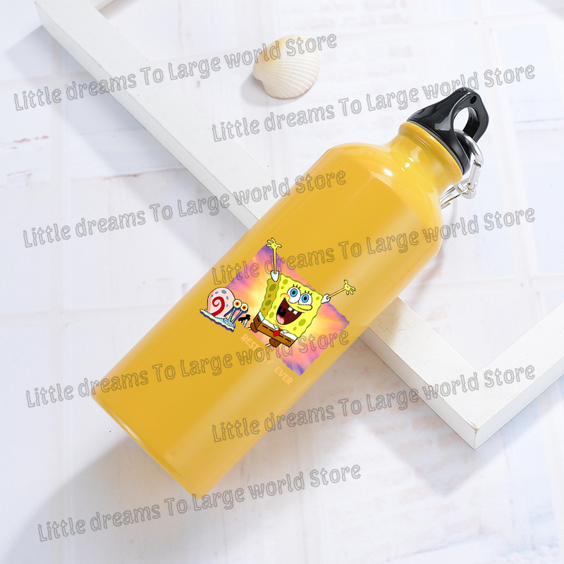SpongeBobs aluminium waterfles - Outdoor Y Camping recensie en prijs