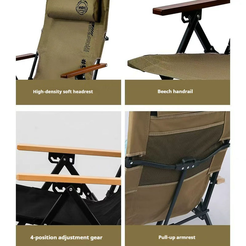 Opvouwbare strandcampingstoel  - Outdoor Camping Lounge Chairs recensie en prijs