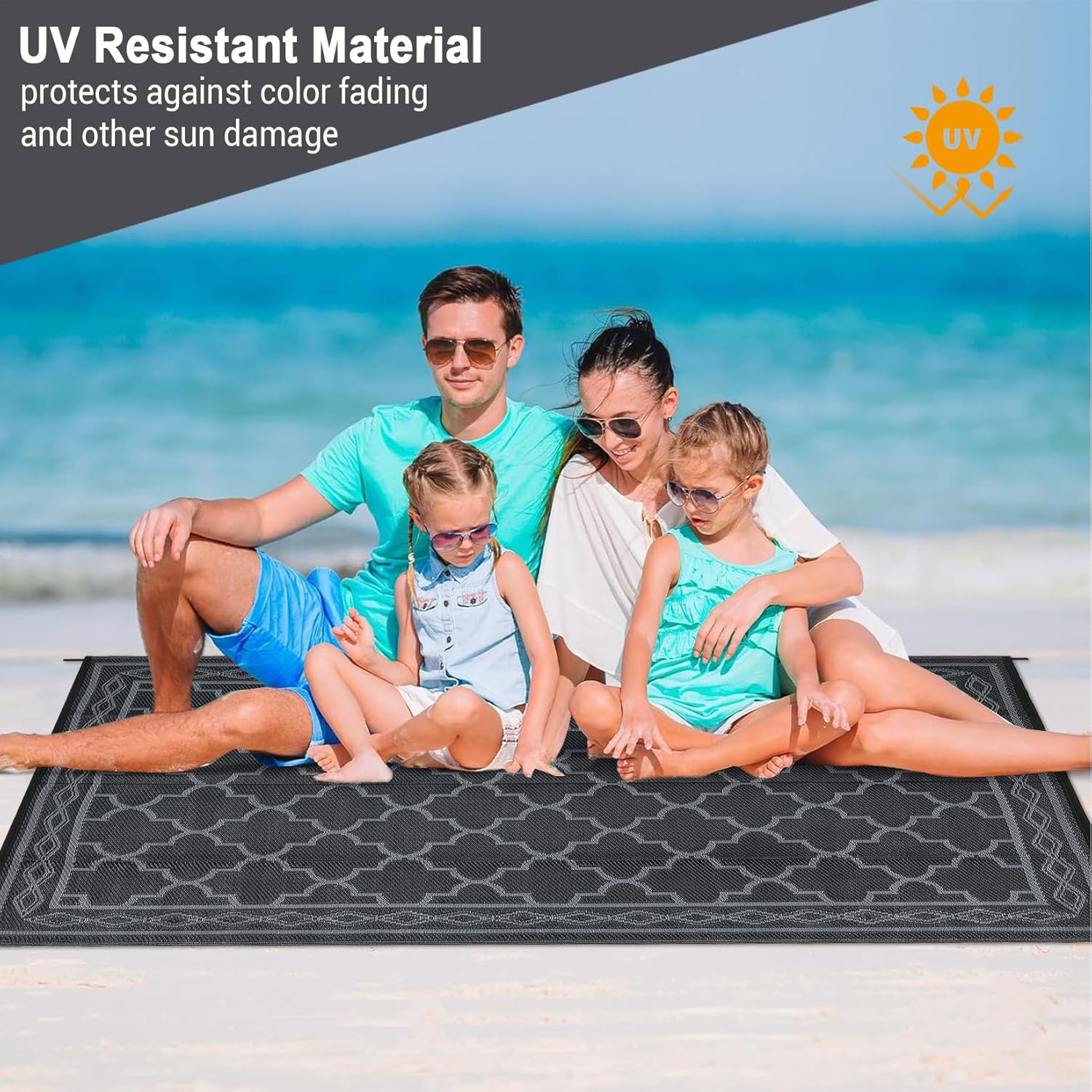 8x10 buitenkleed van kunststof - Outdoor Camping Rugs 8X10 recensie en prijs