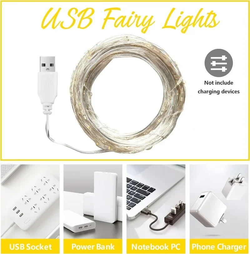 Koperdraad USB LED-lichtslinge - Outdoor Camping Lights String recensie en prijs