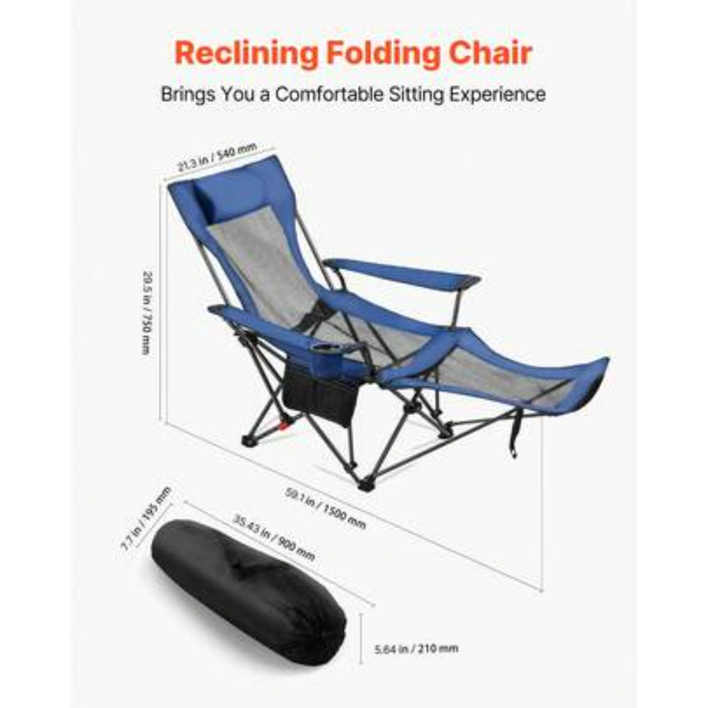Verstelbare, verstelbare campi - Outdoor Camping Lounge Chairs recensie en prijs