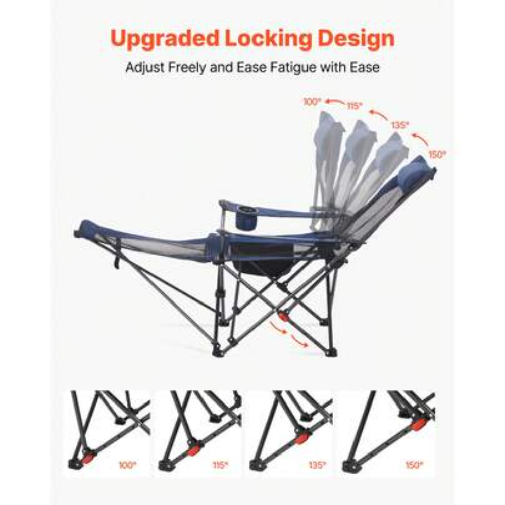 Verstelbare, verstelbare campi - Outdoor Camping Lounge Chairs recensie en prijs