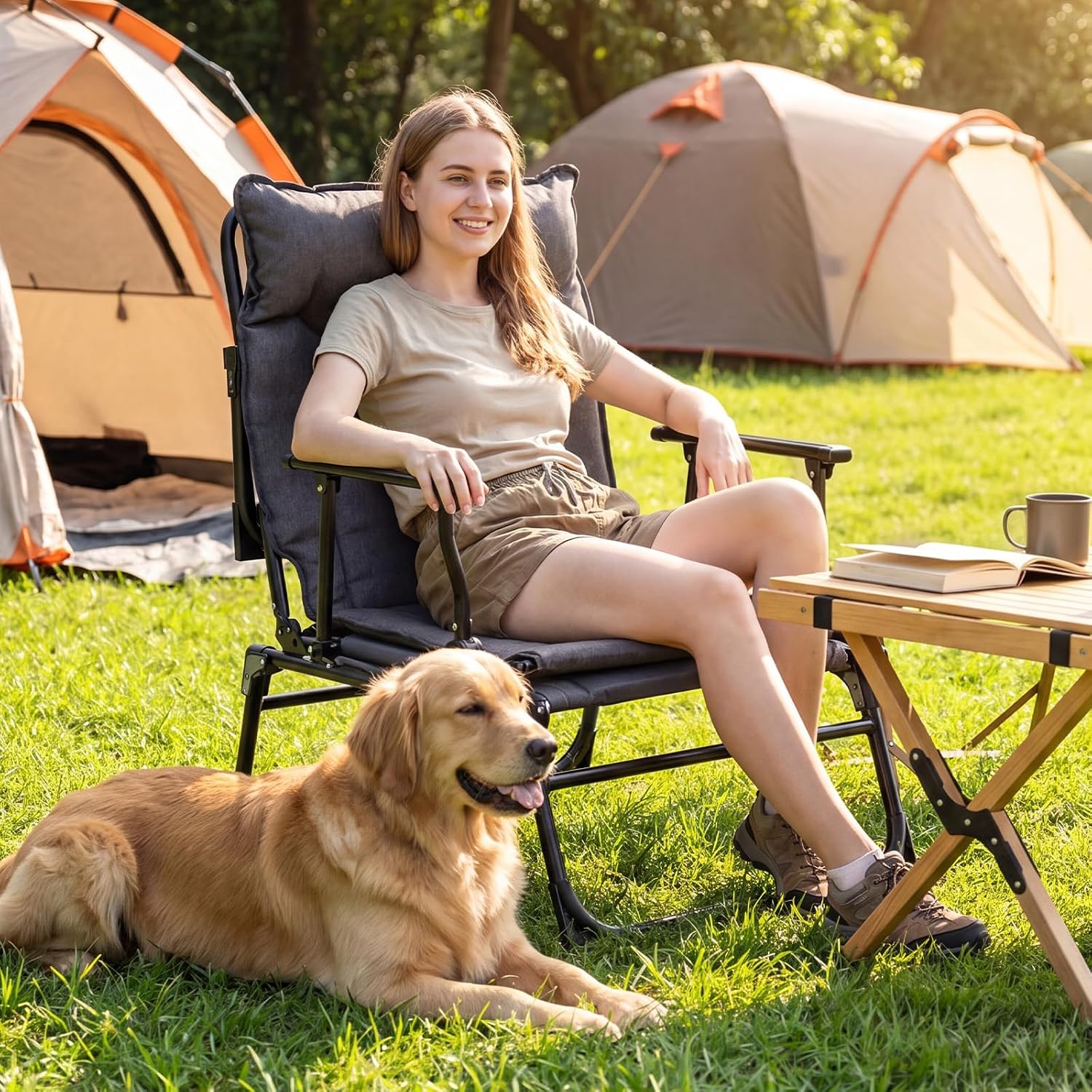 Opvouwbare loungeset van 2, ve - Outdoor Camping Lounge Chairs recensie en prijs