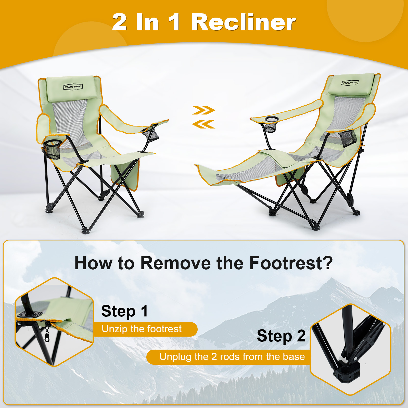 Outdoor klapstoel camping draa - Outdoor Camping Lounge Chairs recensie en prijs