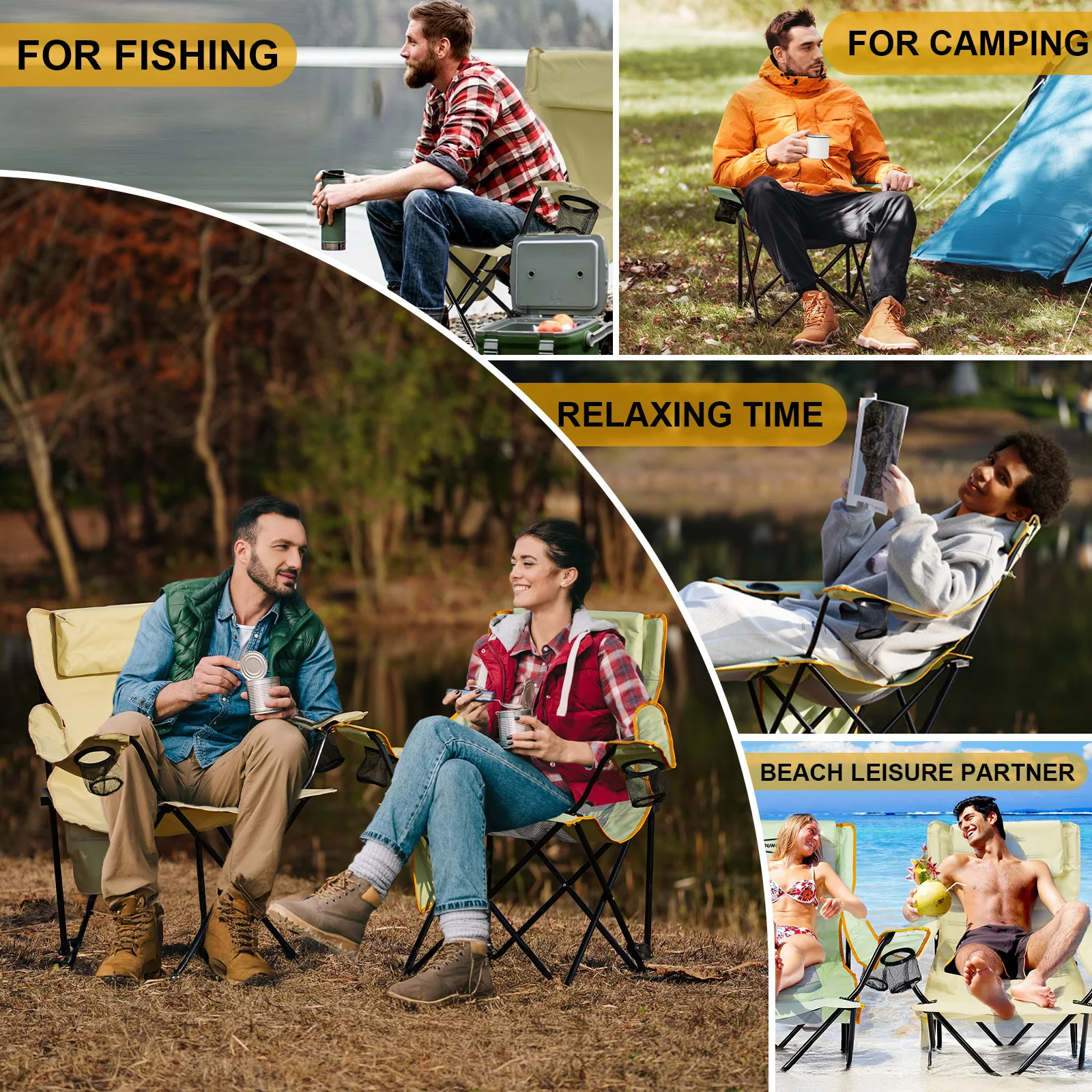 Outdoor klapstoel camping draa - Outdoor Camping Lounge Chairs recensie en prijs