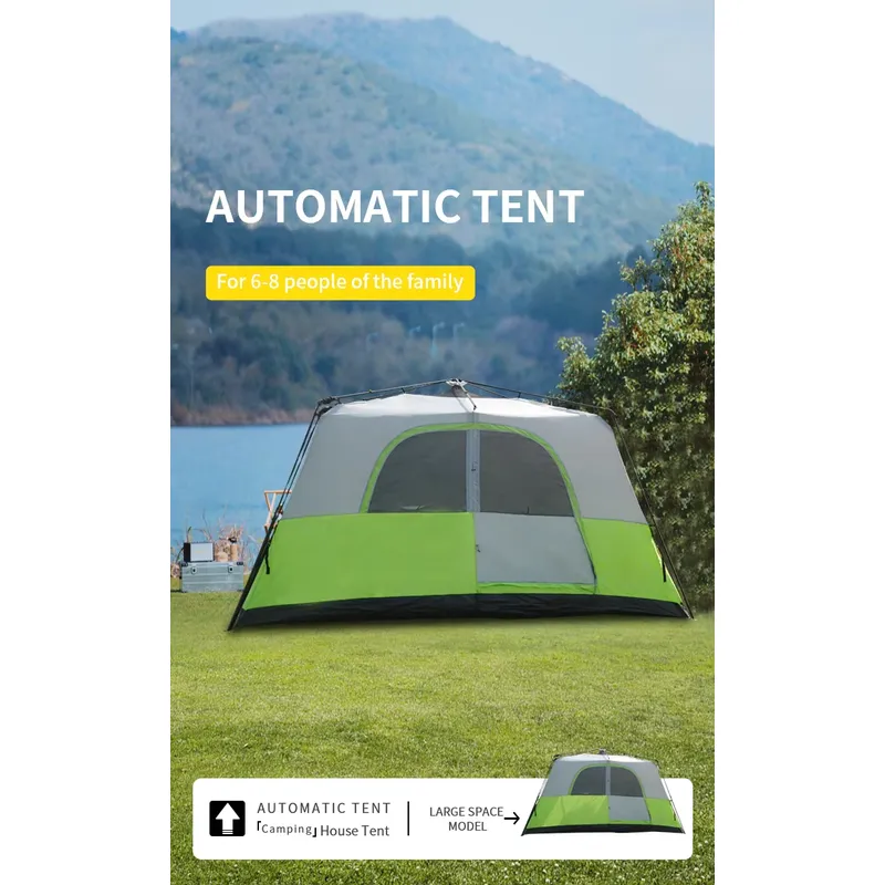 Automatische opzetbare familie - Camping Zelt Outdoor recensie en prijs