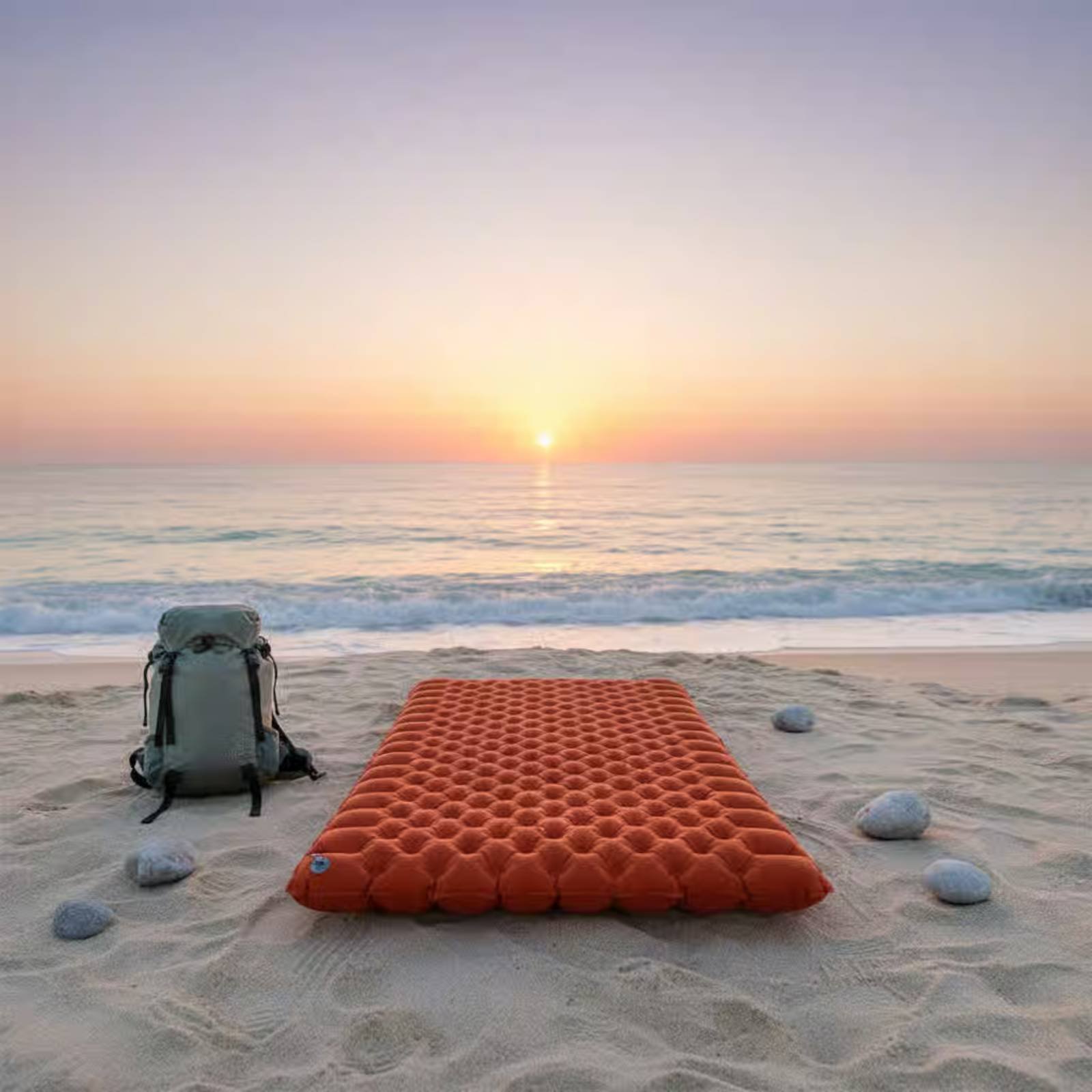 Opblaasbare campingmat Nylon T - Outdoor Camping Rug recensie en prijs