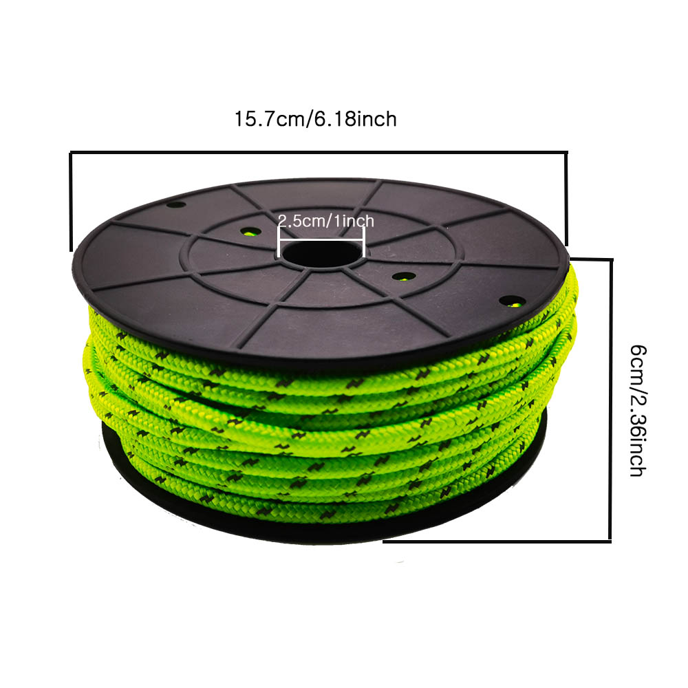 30M Reflecterende Paracord 6mm - Outdoor Camping Lights String recensie en prijs