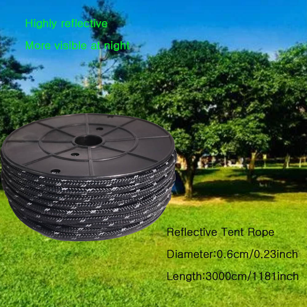 30M Reflecterende Paracord 6mm - Outdoor Camping Lights String recensie en prijs