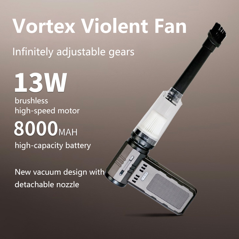 Vortex Geweld Fan 13 W Borstel - Outdoor Camping Fans recensie en prijs