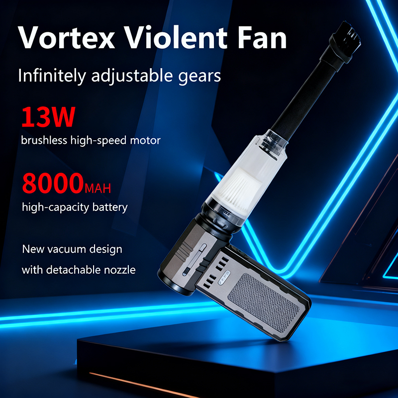 Vortex Geweld Fan 13 W Borstel - Outdoor Camping Fans recensie en prijs