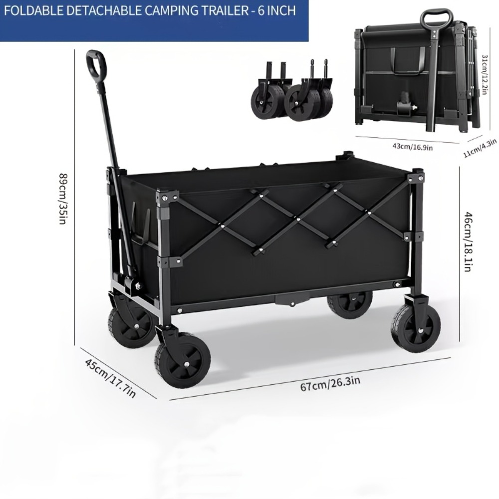 Vouwbare Tuinkar met 360 lbs D - Outdoor Y Camping recensie en prijs