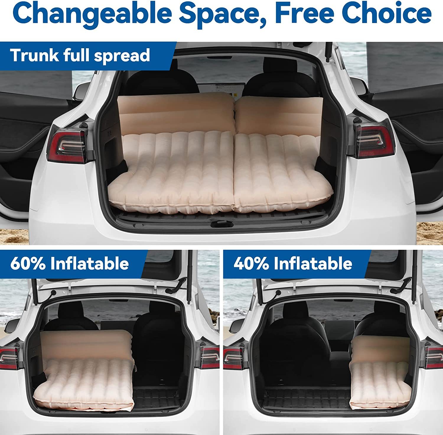 Auto Opblaasbaar Bed Voor Tesl - Outdoor Y Camping recensie en prijs