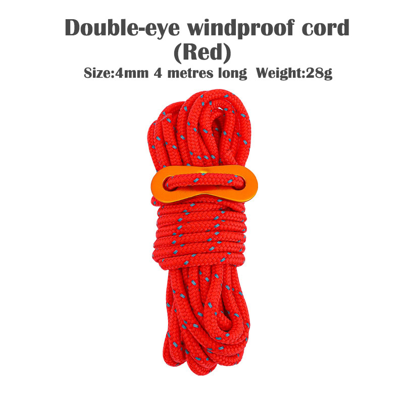 Tenttouwen 4 mm reflecterend k - Outdoor Camping Guy recensie en prijs