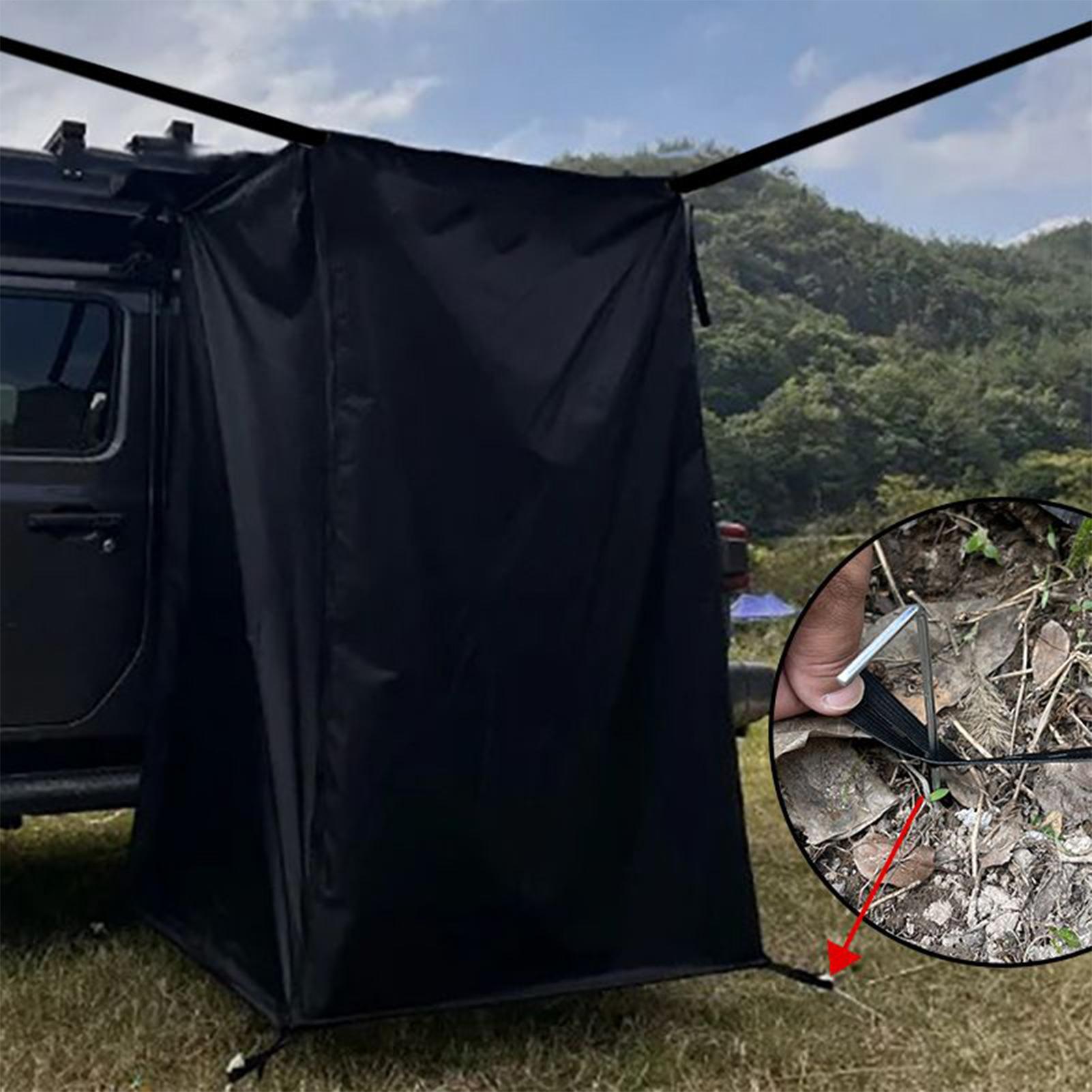 Draagbare kleedkamer aan de zi - Outdoor Camping Car Tent recensie en prijs
