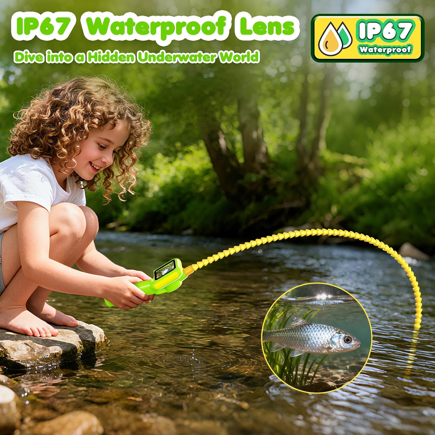 Endoscoop voor kinderen, bores - Outdoor Y Camping recensie en prijs