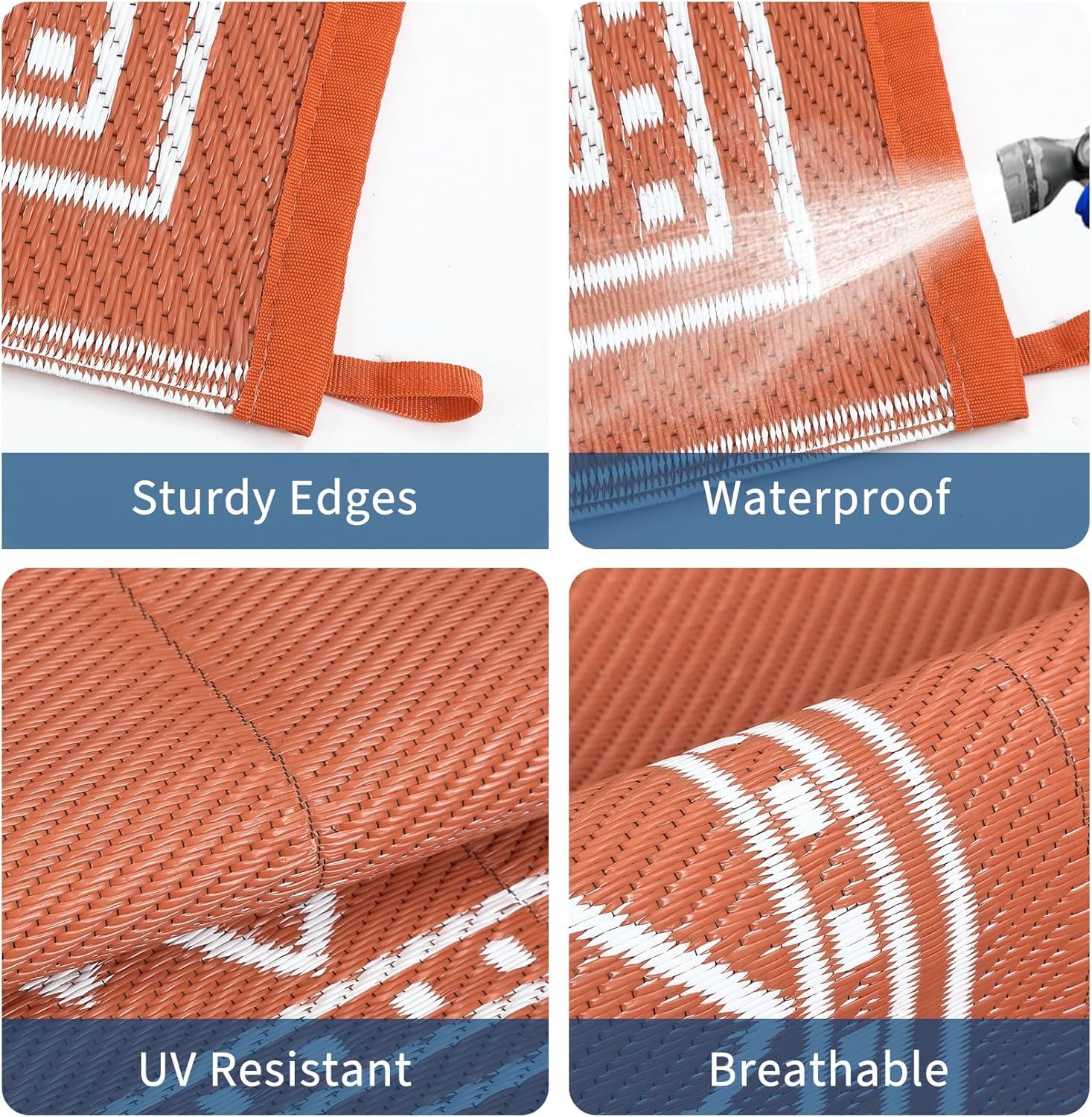8x10 waterdicht, omkeerbaar pl - Outdoor Camping Rugs 8X10 recensie en prijs
