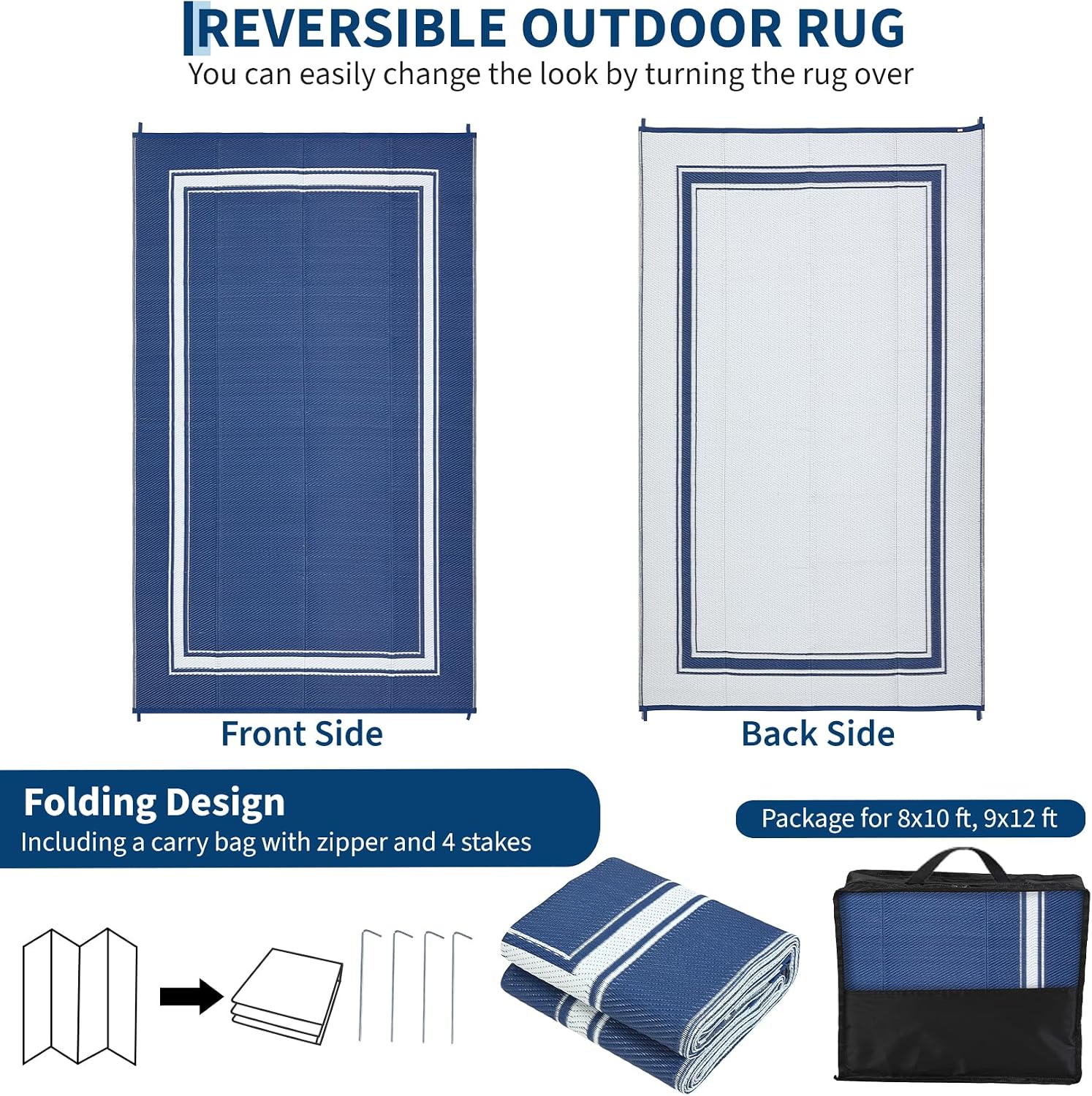 8x10/9X12FT Buitenkleed Tapijt - Outdoor Camping Rugs 8X10 recensie en prijs